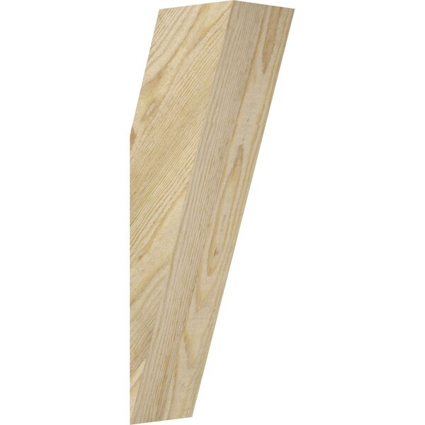 Ekena Millwork 4"W x 6"D x 18"H Traditional Rough Sawn Knee Brace, Douglas Fir BRC04X06X18TRA00RDF - main